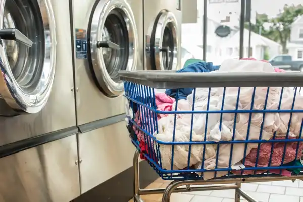 Laundry Basket At The Laundromat 1920X650
