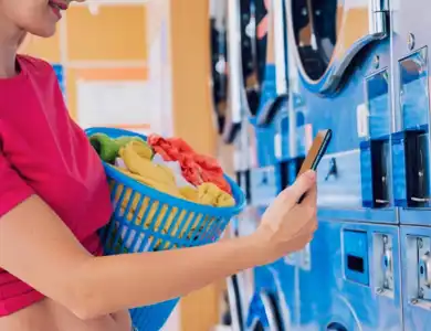 Mobile Payment At Laundromat 600X600