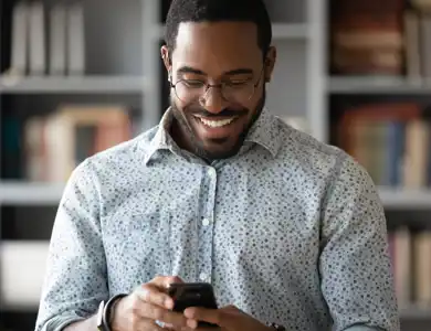 Man Using App 600X600